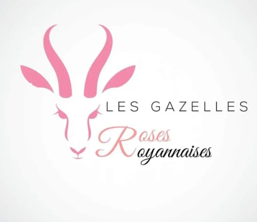 logo Les Gazelles Roses Royannaises